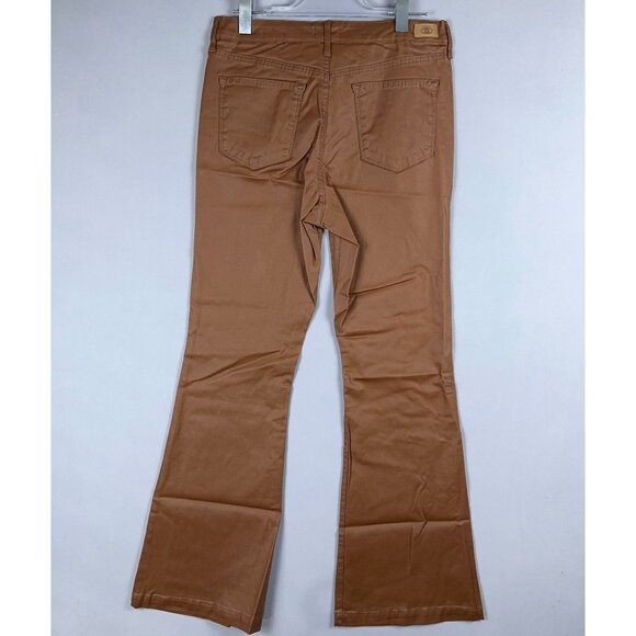 Sofia Vergara Melisa High Rise Flare Jeans Womens Size 12 Stretch Brown - Picture 2 of 12